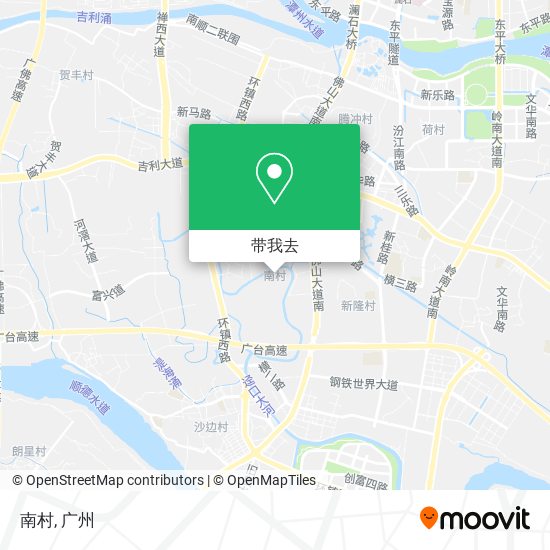南村地图
