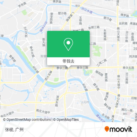 张槎地图