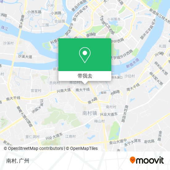 南村地图