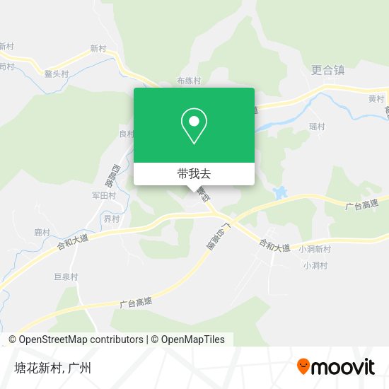塘花新村地图