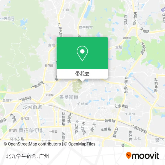 北九学生宿舍地图