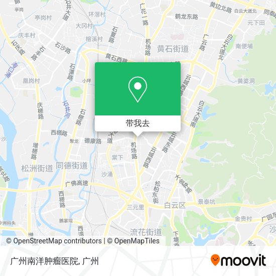 广州南洋肿瘤医院地图
