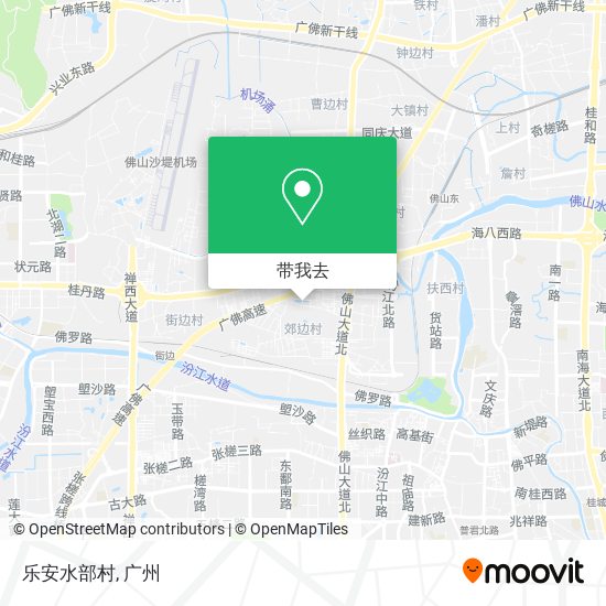 乐安水部村地图