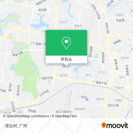 谭边村地图
