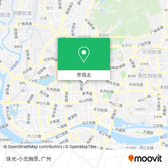 珠光-小北御景地图