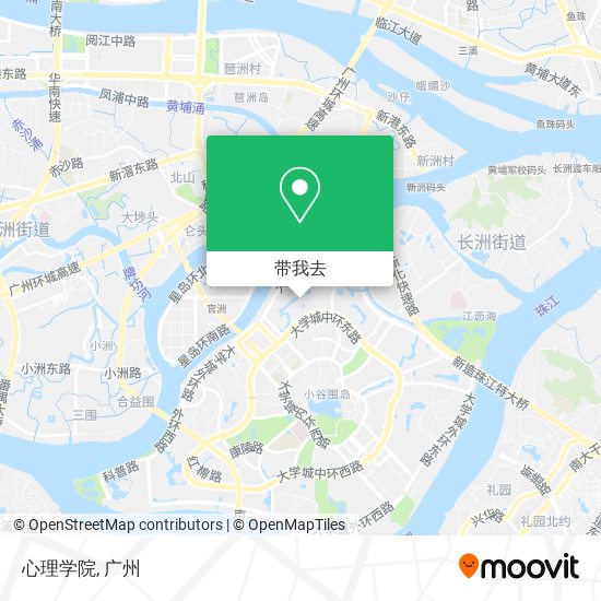 心理学院地图