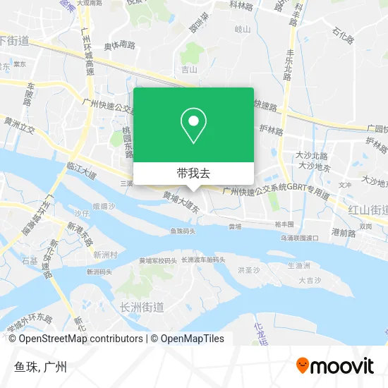 鱼珠地图