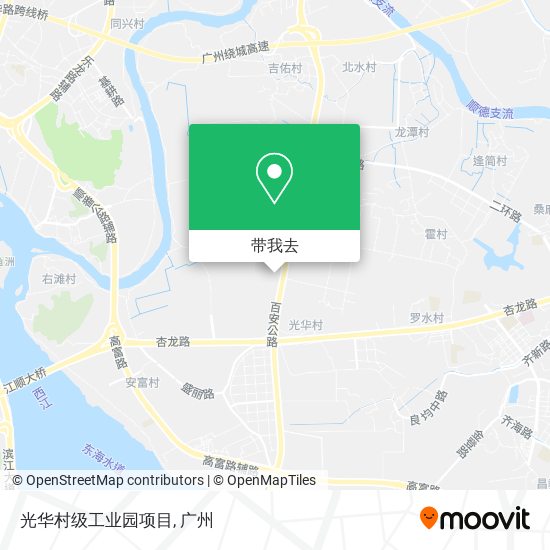光华村级工业园项目地图
