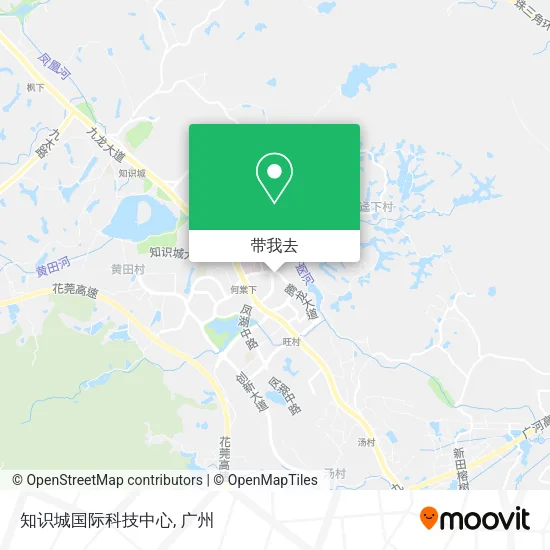 知识城国际科技中心地图