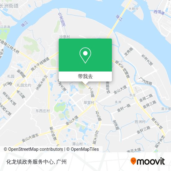 化龙镇政务服务中心地图