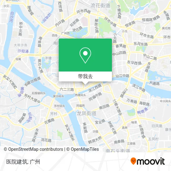 医院建筑地图