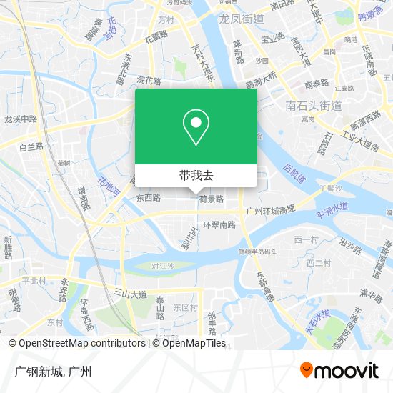 广钢新城地图