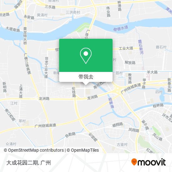 大成花园二期地图