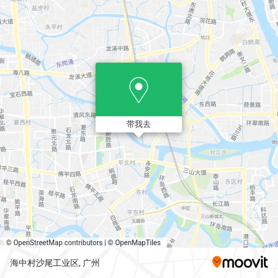 海中村沙尾工业区地图