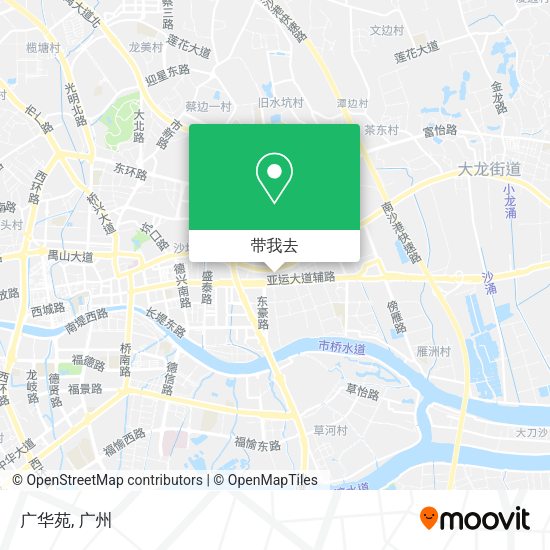 广华苑地图
