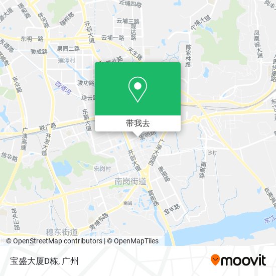 宝盛大厦D栋地图