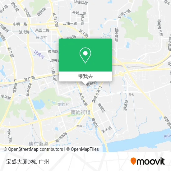 宝盛大厦D栋地图
