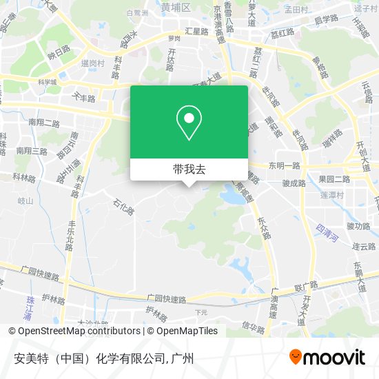 安美特（中国）化学有限公司地图