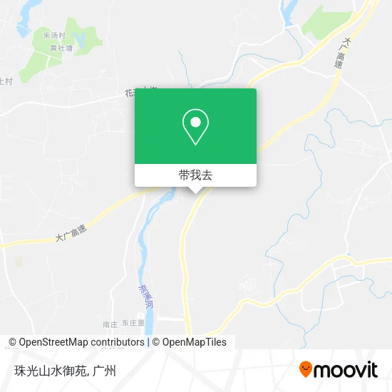 珠光山水御苑地图