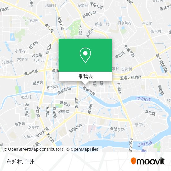 东郊村地图