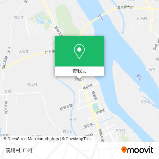 阮埇村地图