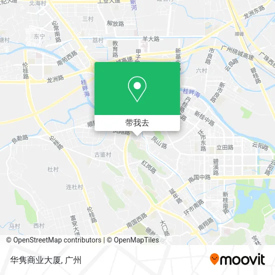 华隽商业大厦地图
