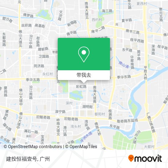 建投恒福壹号地图