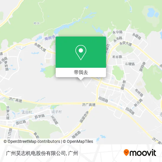 广州昊志机电股份有限公司地图