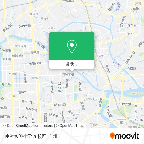 南海实验小学 东校区地图