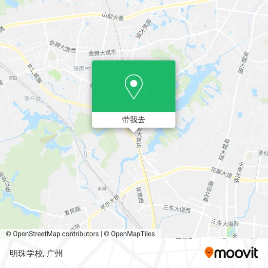 明珠学校地图