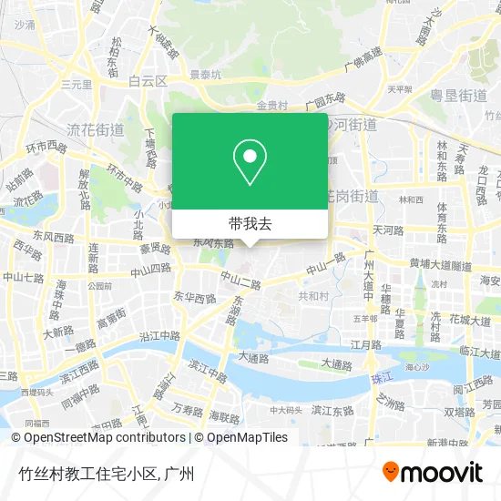 竹丝村教工住宅小区地图