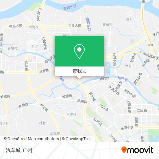 汽车城地图