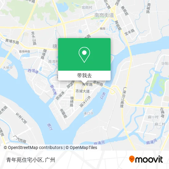 青年苑住宅小区地图
