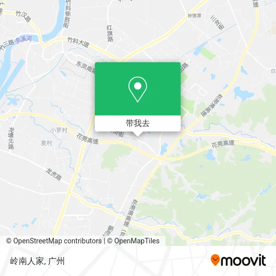 岭南人家地图