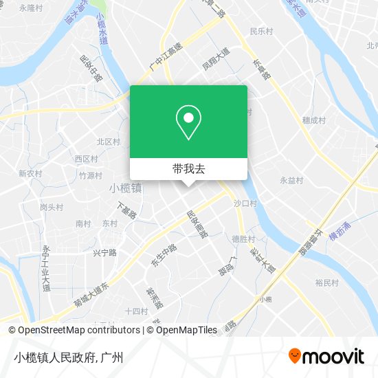 小榄镇人民政府地图