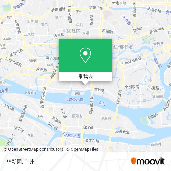 华新园地图