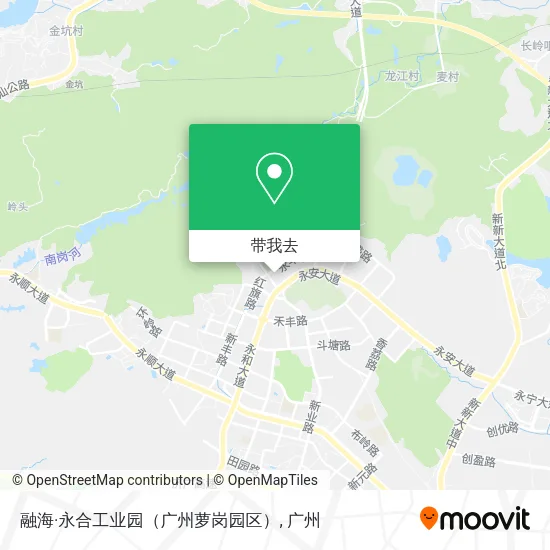 融海·永合工业园（广州萝岗园区）地图