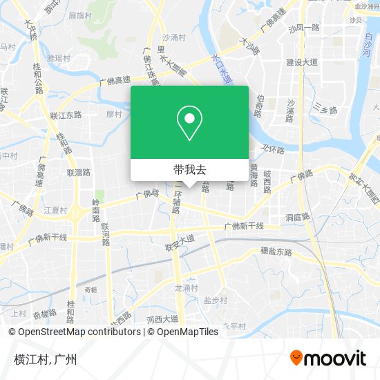 横江村地图