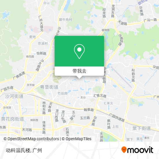 动科温氏楼地图