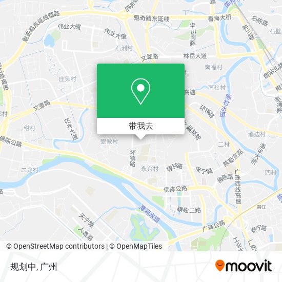 规划中地图