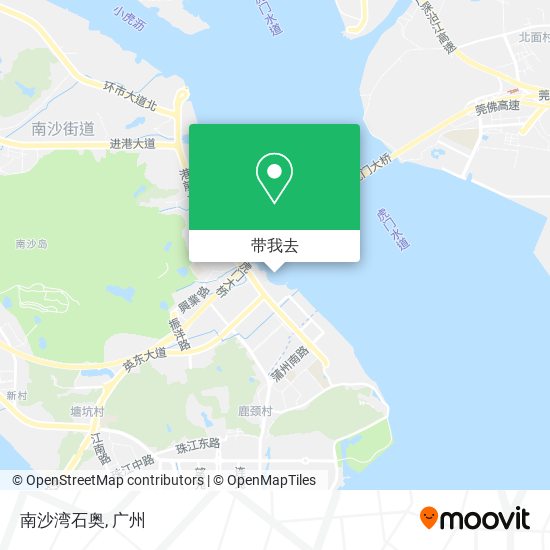 南沙湾石奥地图