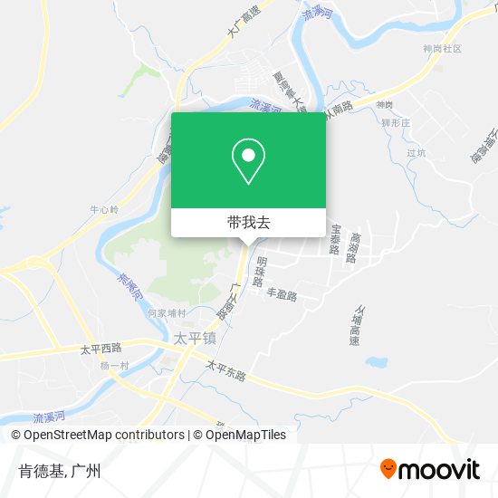 肯德基地图