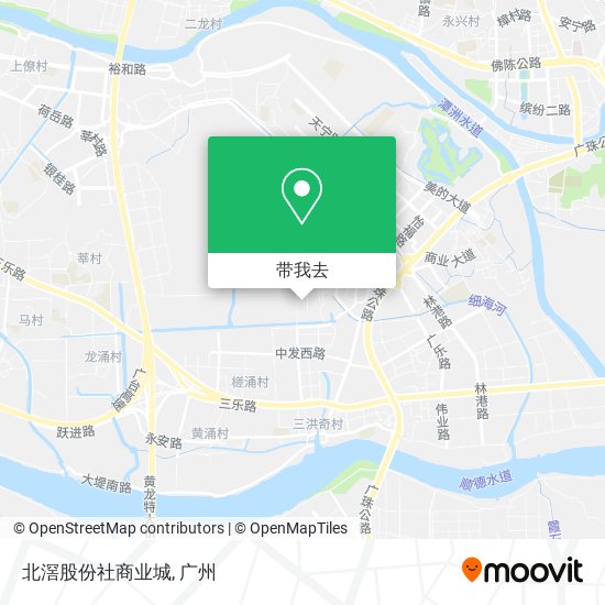 北滘股份社商业城地图