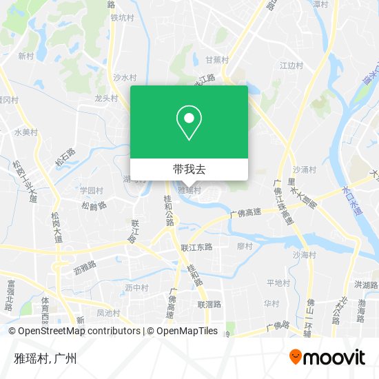 雅瑶村地图
