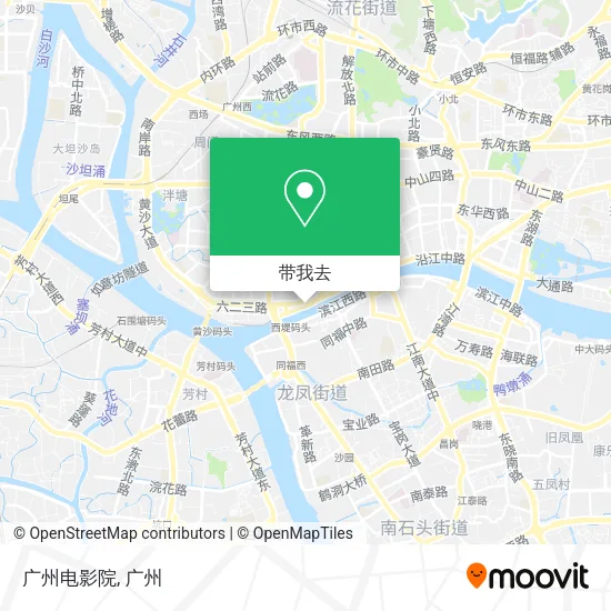 广州电影院地图
