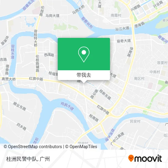 桂洲民警中队地图
