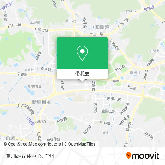 黄埔融媒体中心地图
