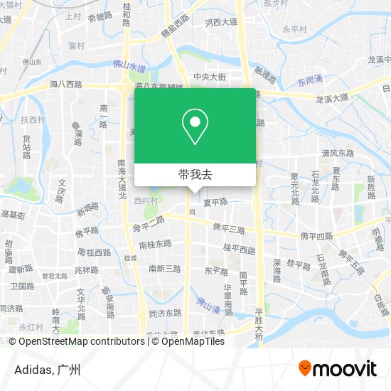 Adidas地图