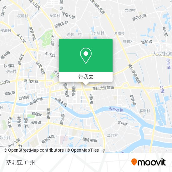 萨莉亚地图