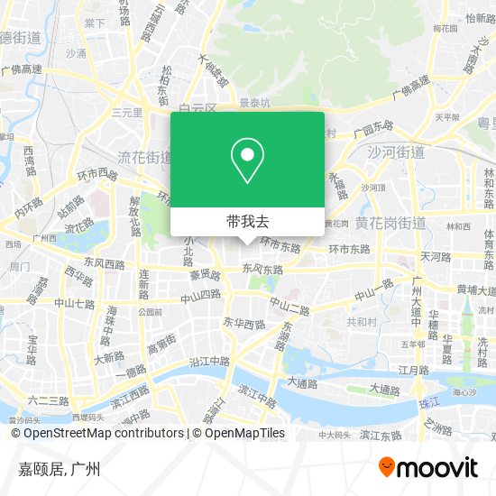 嘉颐居地图